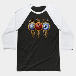 Ancient Greek Hoplites Baseball T-Shirt